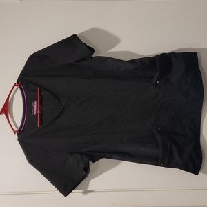 Healing Hands black scrub top size large